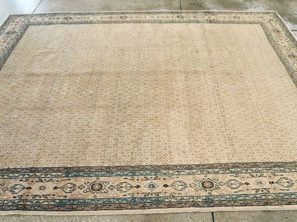 Antique Persian Malayer Carpet, No.18676 - Staging