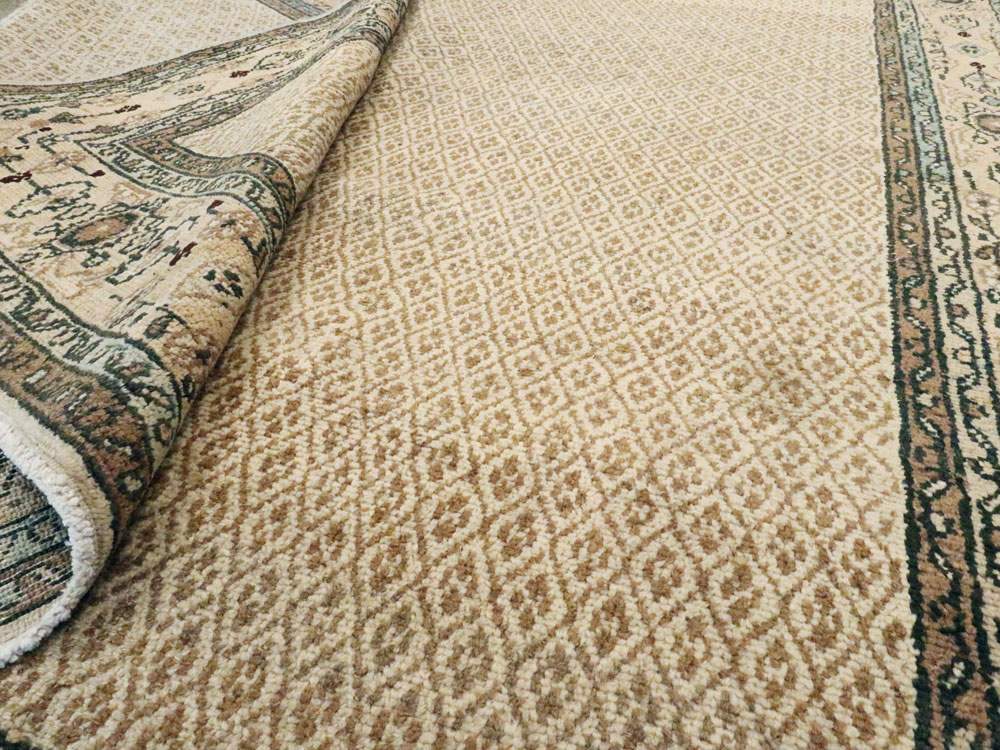 Antique Persian Malayer Carpet, No.18676 - Staging