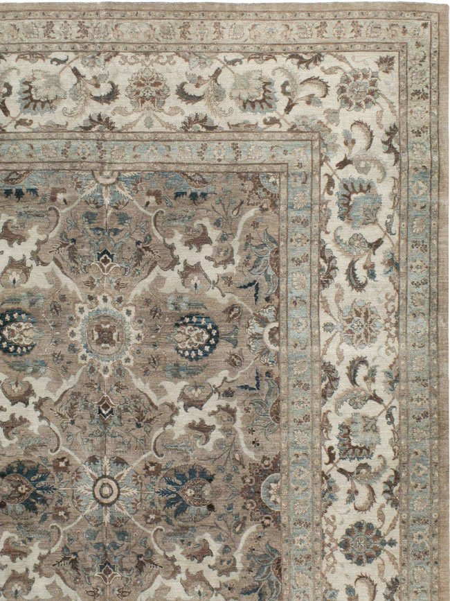 Antique Persian Tabriz Carpet, No.18680 - Staging