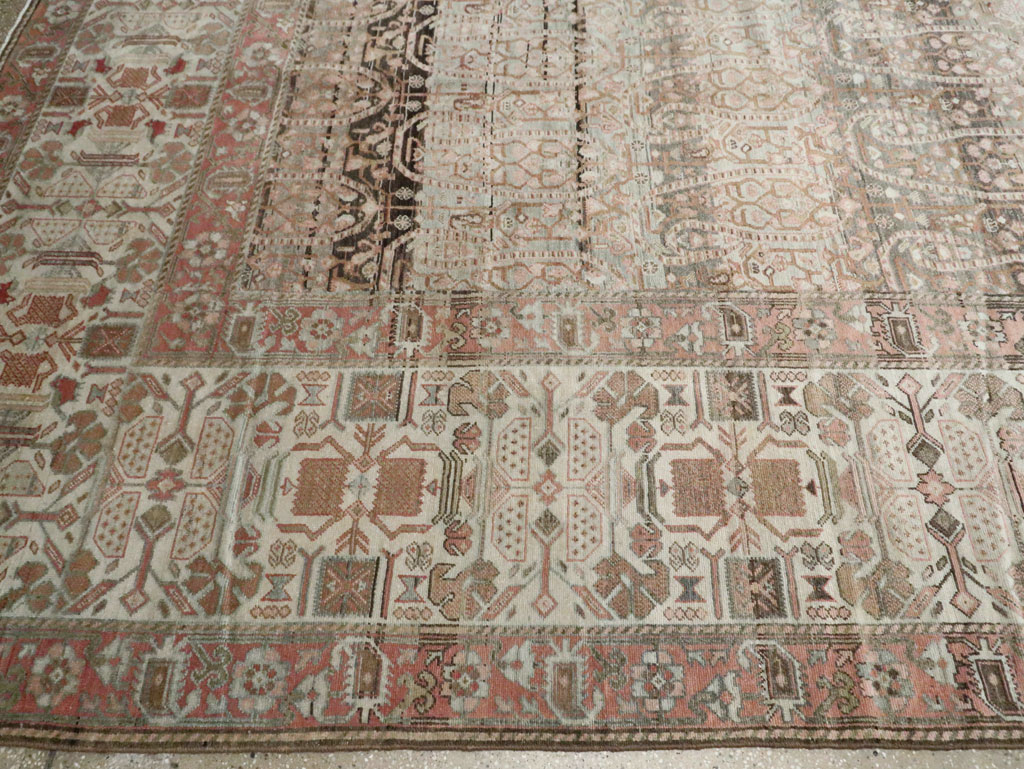 Vintage Persian Malayer Carpet, No.18697 - Staging