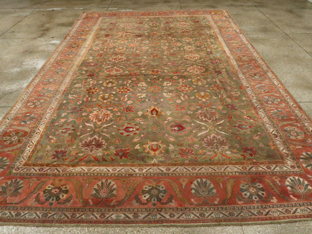 Antique Indian Amritsar Carpet, No.18732 - Staging