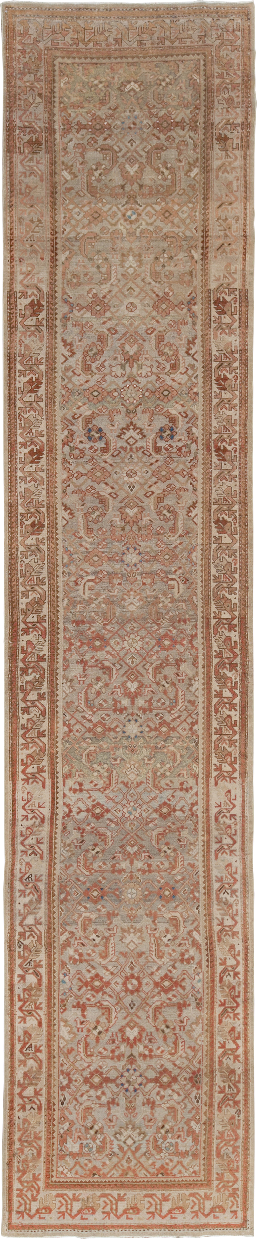 Vintage Persian Malayer Runner, No.18761 - Staging