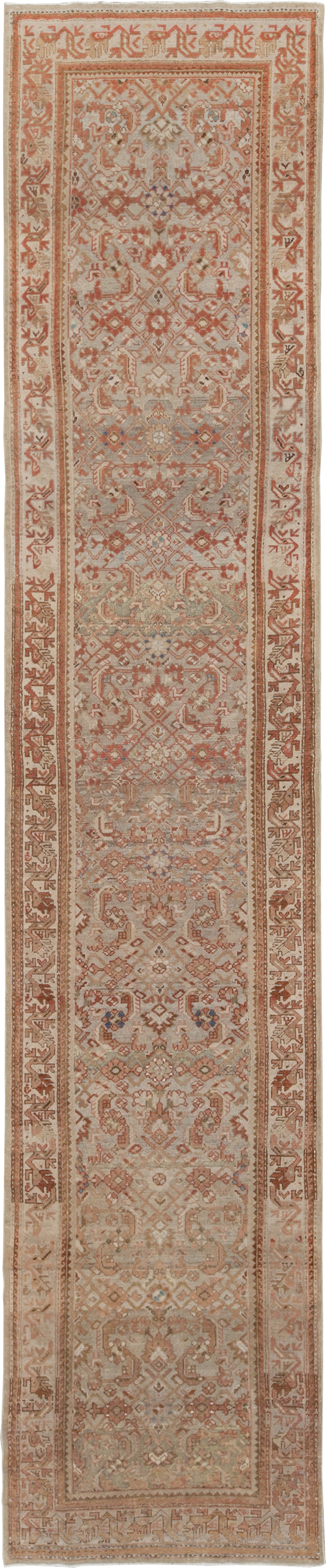 Vintage Persian Malayer Runner, No.18761 - Staging