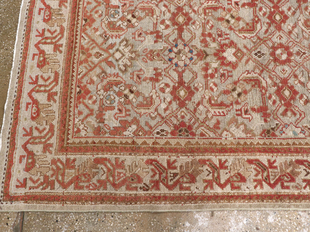 Vintage Persian Malayer Runner, No.18761 - Staging