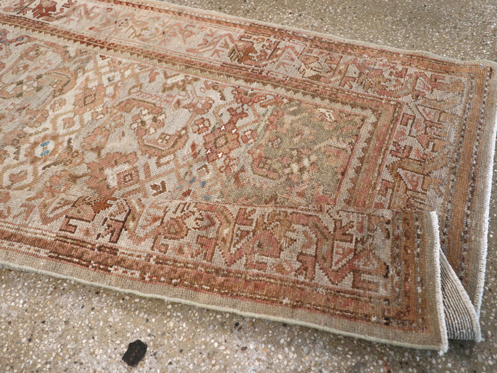 Vintage Persian Malayer Runner, No.18761 - Staging