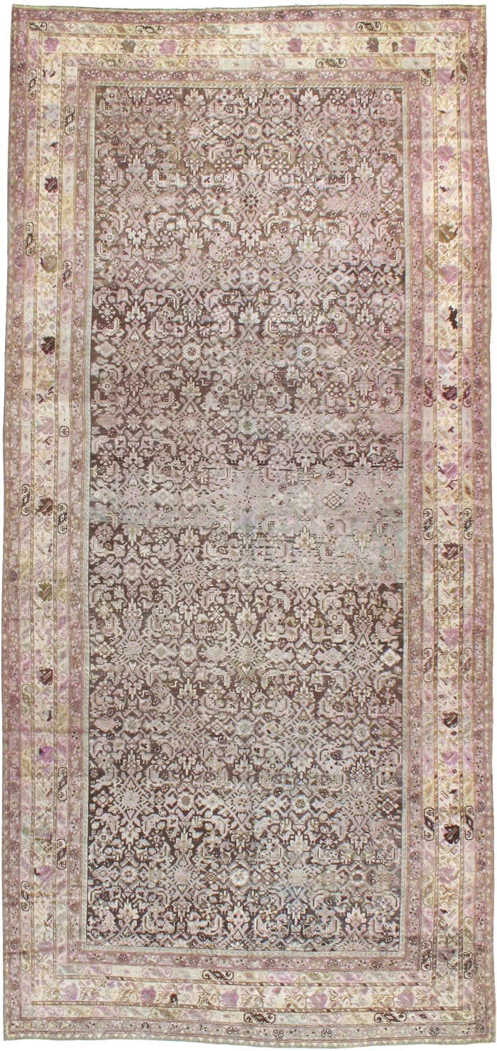 Vintage Persian Malayer Carpet, No.18767 - Staging