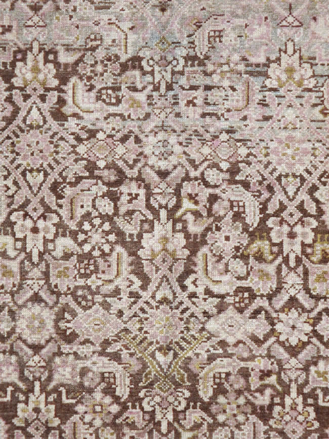 Vintage Persian Malayer Carpet, No.18767 - Staging