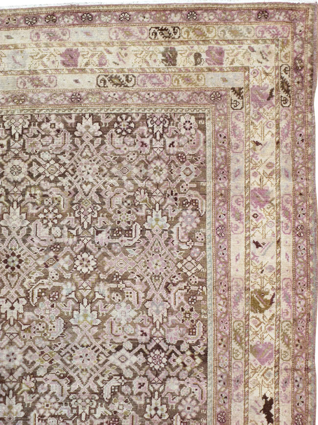 Vintage Persian Malayer Carpet, No.18767 - Staging