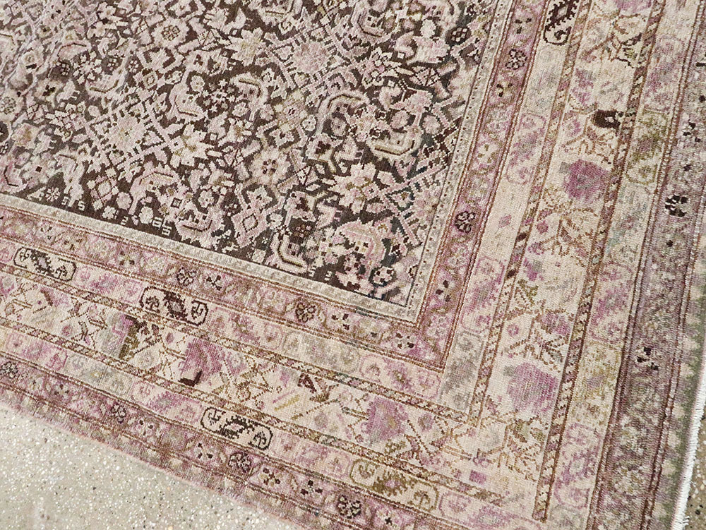Vintage Persian Malayer Carpet, No.18767 - Staging