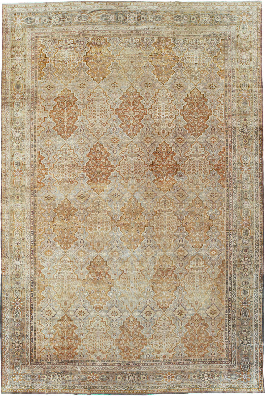 Antique Indian Lahore Carpet, No.18775 - Staging