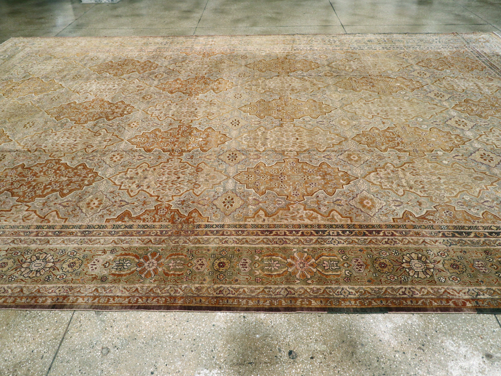 Antique Indian Lahore Carpet, No.18775 - Staging