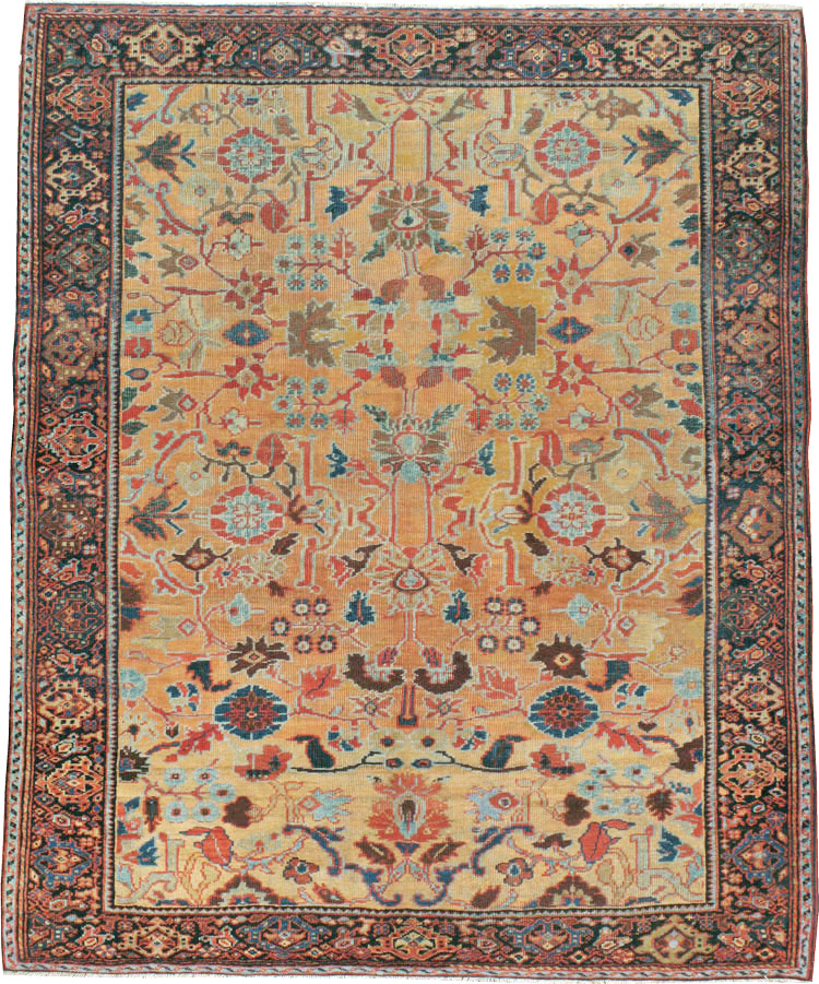 Antique Persian Sultanabad Carpet, No.18776 - Staging