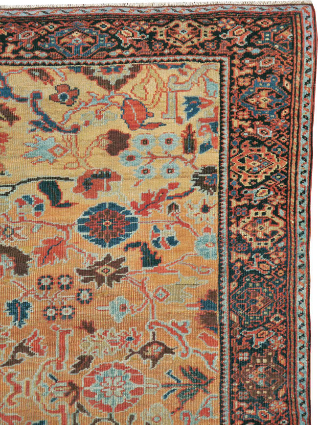 Antique Persian Sultanabad Carpet, No.18776 - Staging