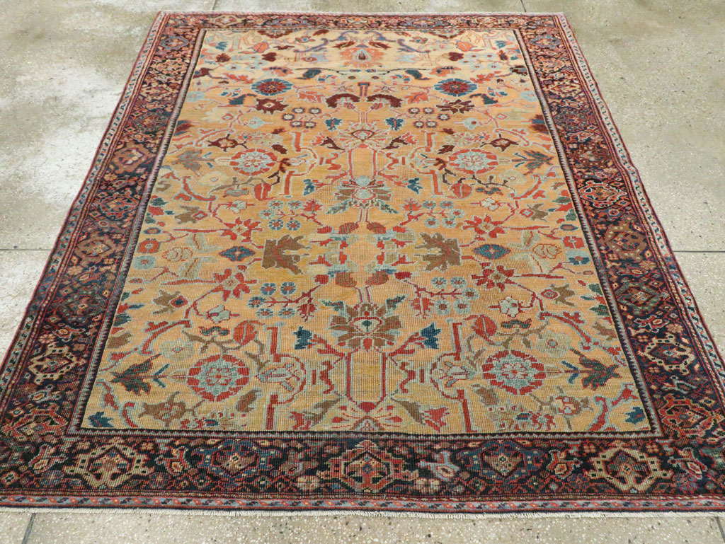 Antique Persian Sultanabad Carpet, No.18776 - Staging