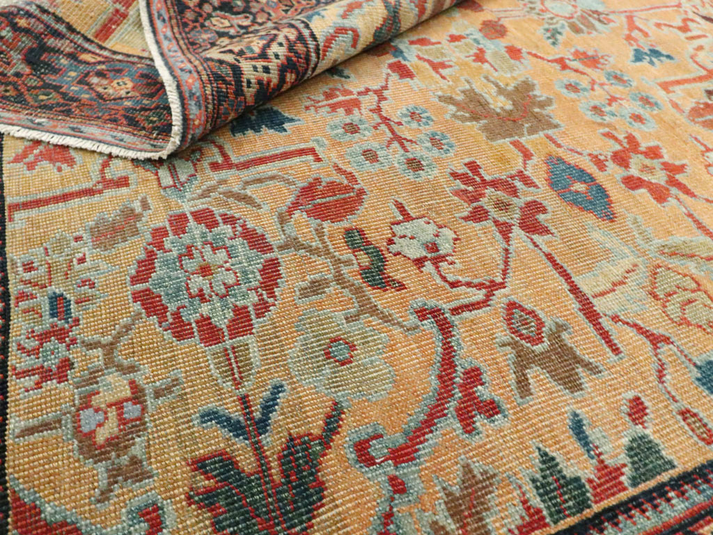 Antique Persian Sultanabad Carpet, No.18776 - Staging