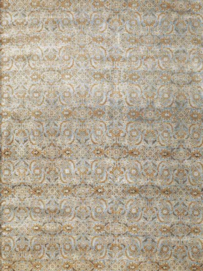 Antique Persian Tabriz Carpet, No.18778 - Staging