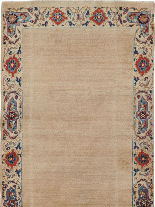 Vintage Persian Mashad Long Runner, No.18780 - Staging