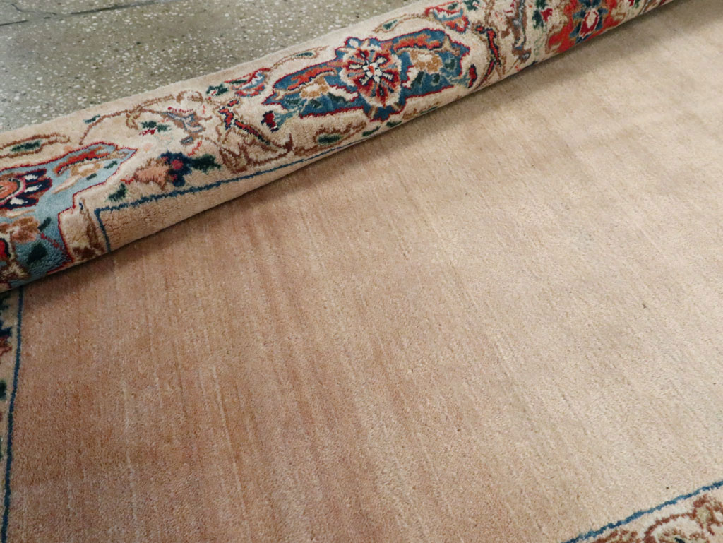 Vintage Persian Mashad Long Runner, No.18780 - Staging