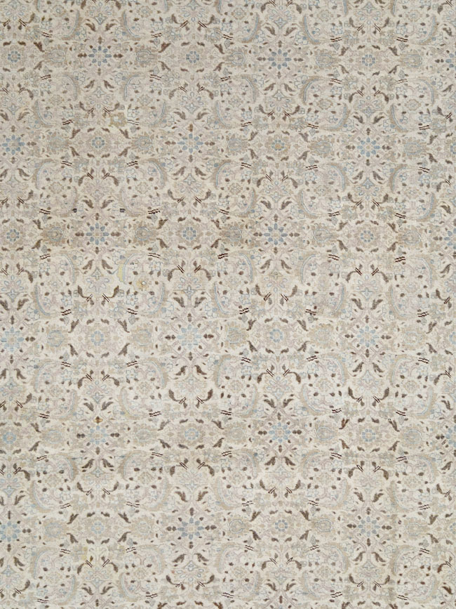 Antique Persian Tabriz Oversize Carpet, No.18782 - Staging