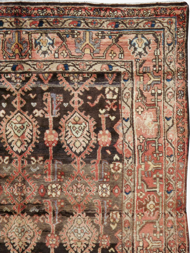Vintage Persian Malayer Carpet, No.18785 - Staging
