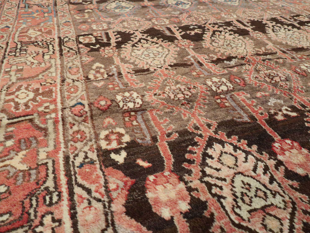 Vintage Persian Malayer Carpet, No.18785 - Staging