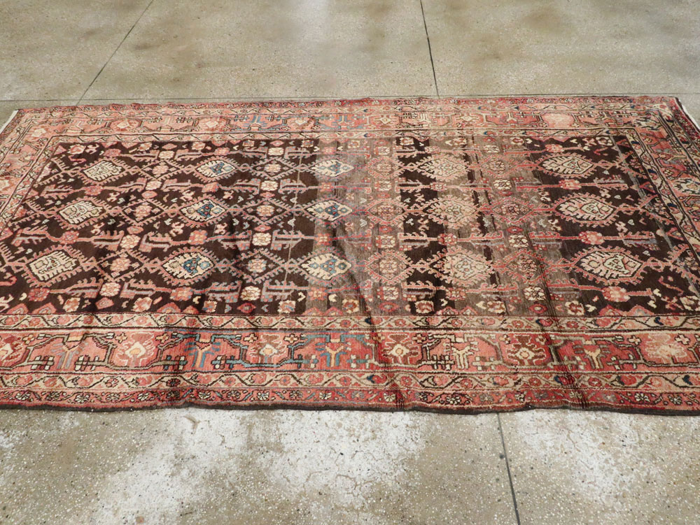 Vintage Persian Malayer Carpet, No.18785 - Staging