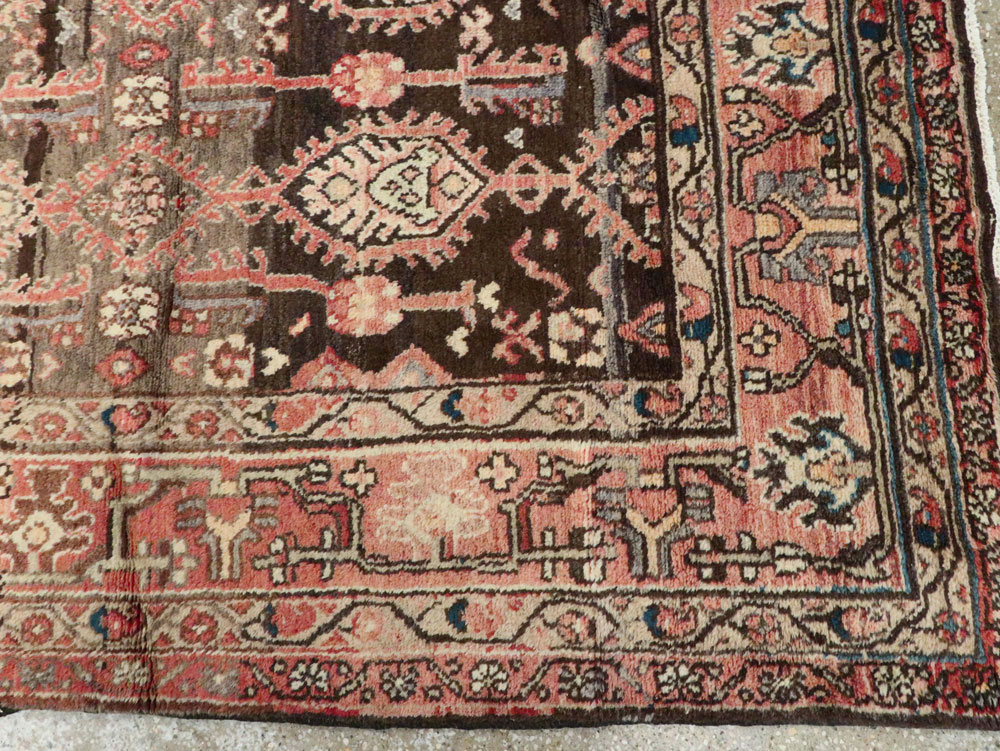 Vintage Persian Malayer Carpet, No.18785 - Staging