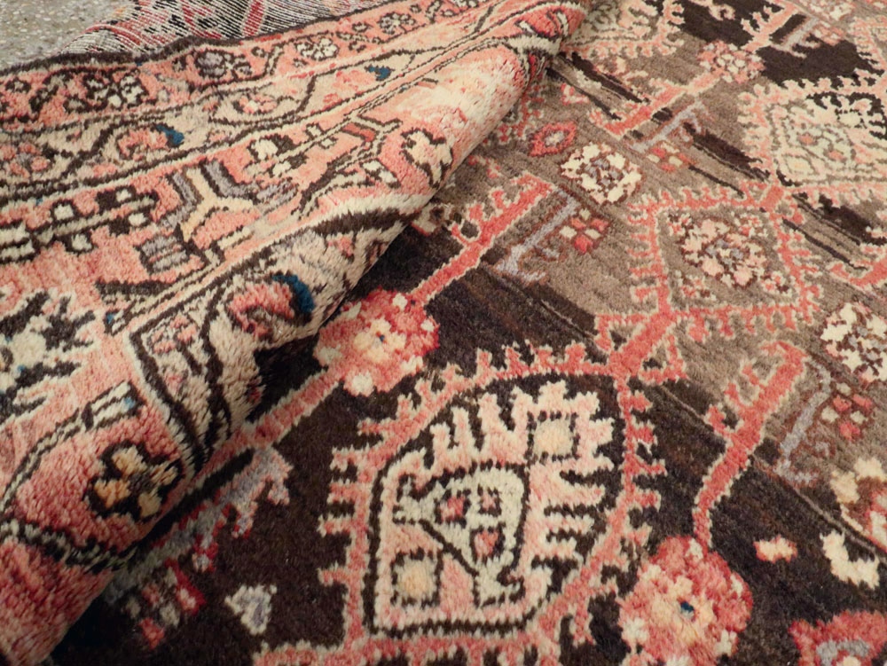 Vintage Persian Malayer Carpet, No.18785 - Staging