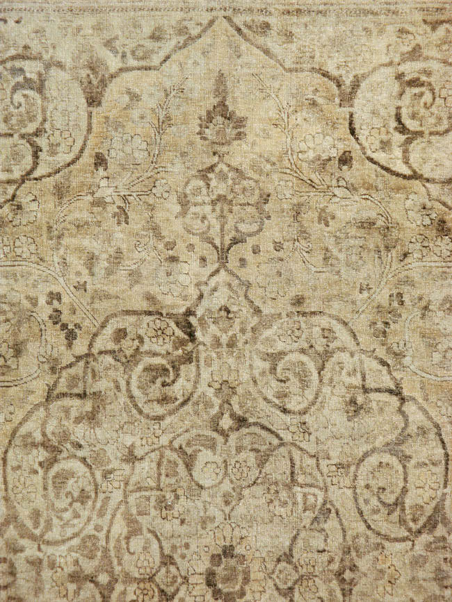 Antique Persian Tabriz Carpet, No.18812 - Staging