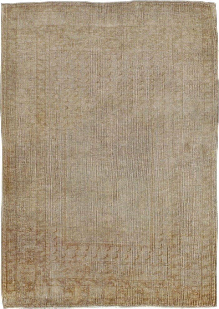 Antique Turkish Sivas Throw Rug, No.18857 - Staging