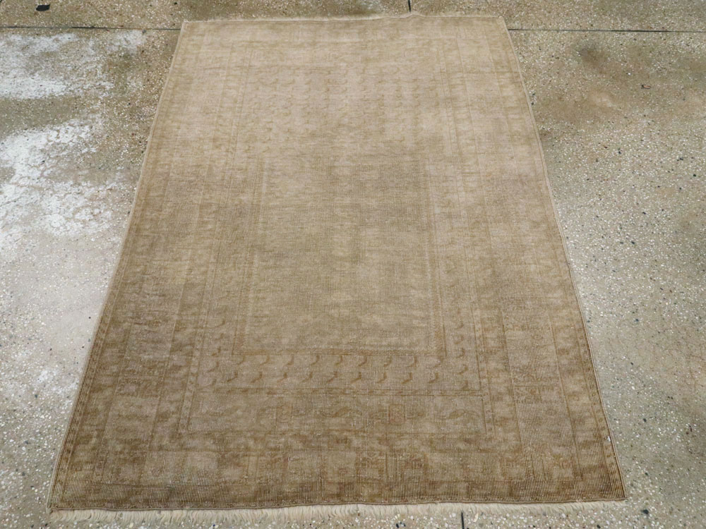 Antique Turkish Sivas Throw Rug, No.18857 - Staging