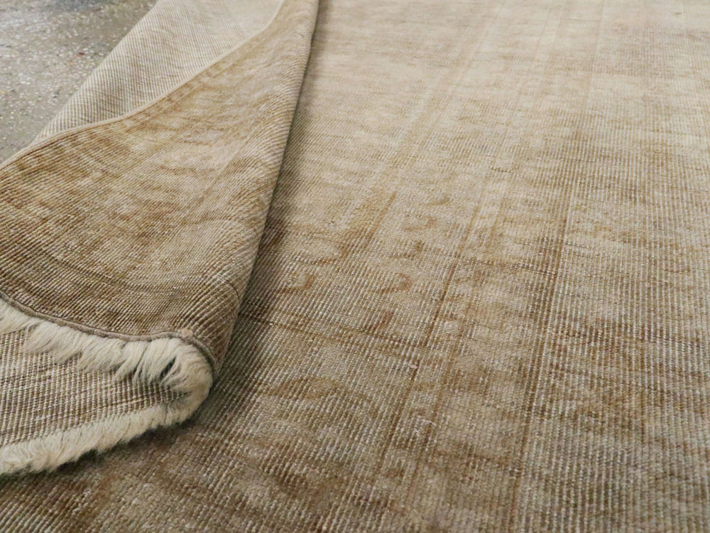 Antique Turkish Sivas Throw Rug, No.18857 - Staging