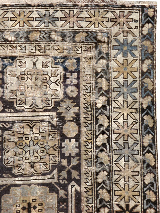 Antique Caucasian Shirvan Rug, No.18893 - Staging