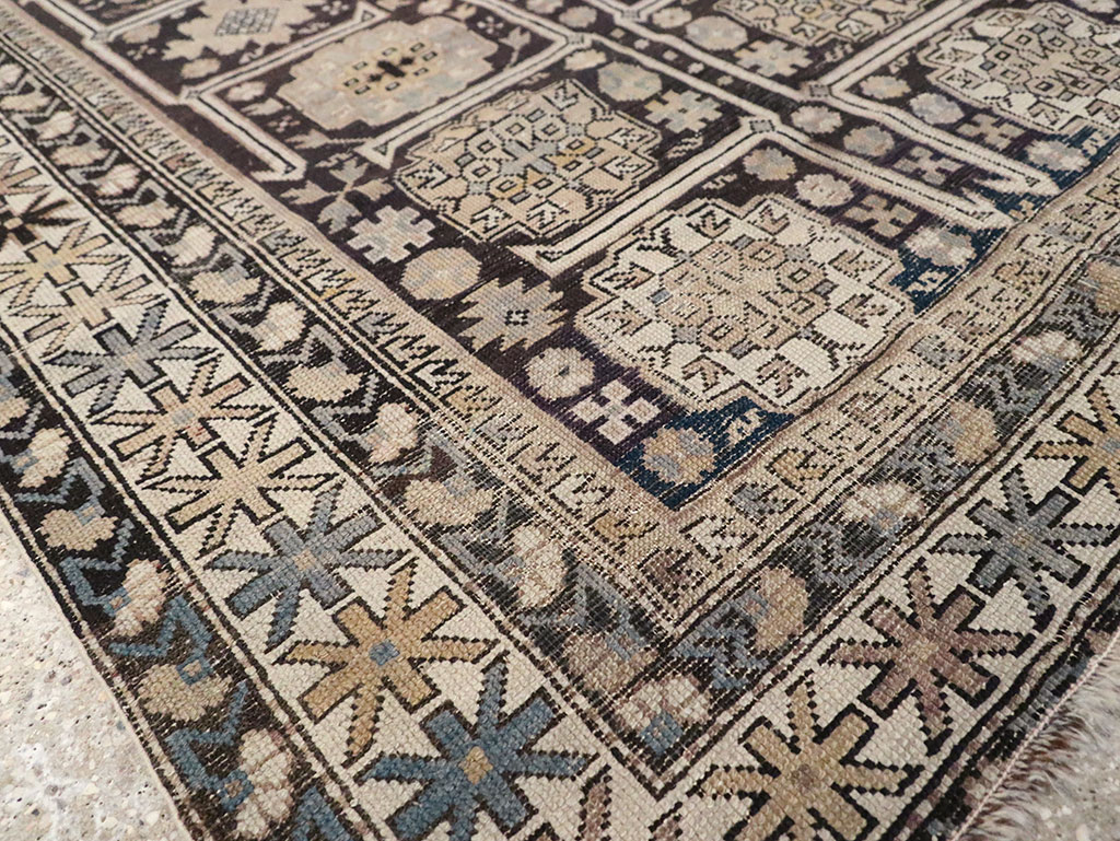 Antique Caucasian Shirvan Rug, No.18893 - Staging