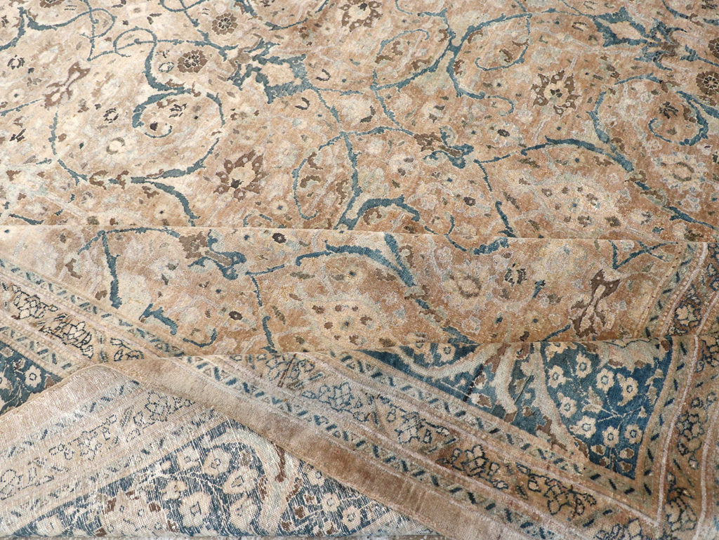 Antique Persian Tabriz Carpet, No.18900 - Staging