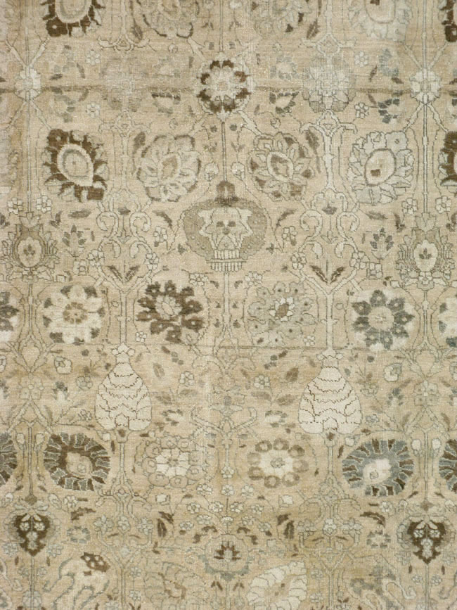 Antique Persian Tabriz Carpet, No.18904 - Staging