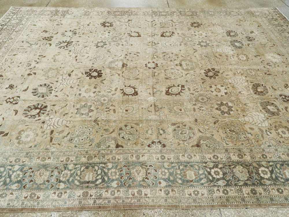 Antique Persian Tabriz Carpet, No.18904 - Staging