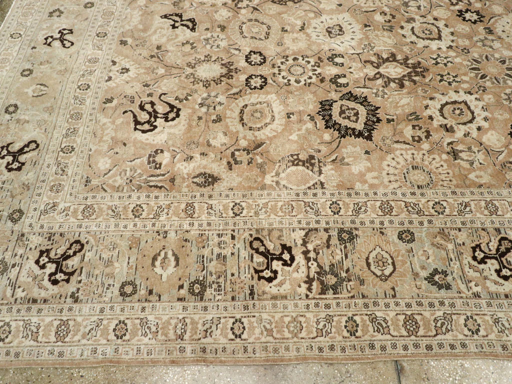 Antique Persian Tabriz Carpet, No.18906 - Staging