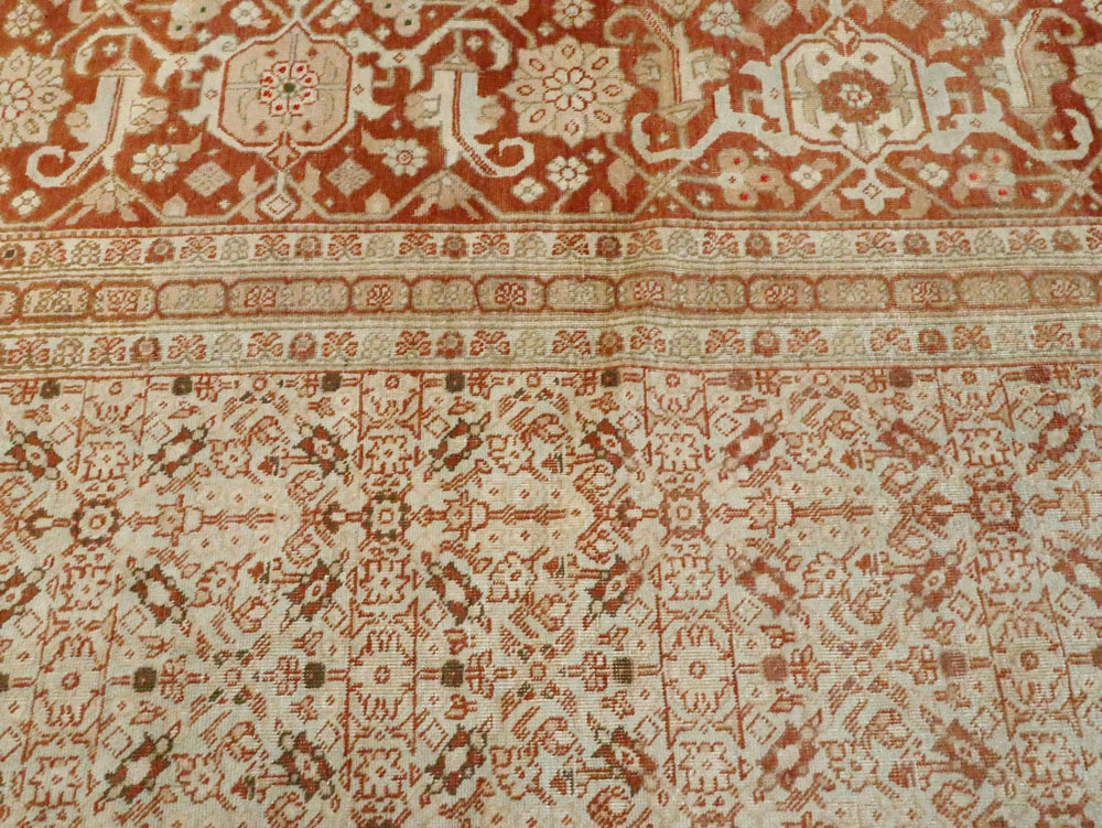 Antique Persian Tabriz Carpet, No.18911 - Staging