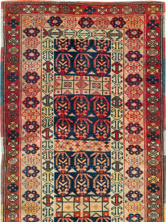 Antique Persian Northwest Long Runner, No.18912 - Staging