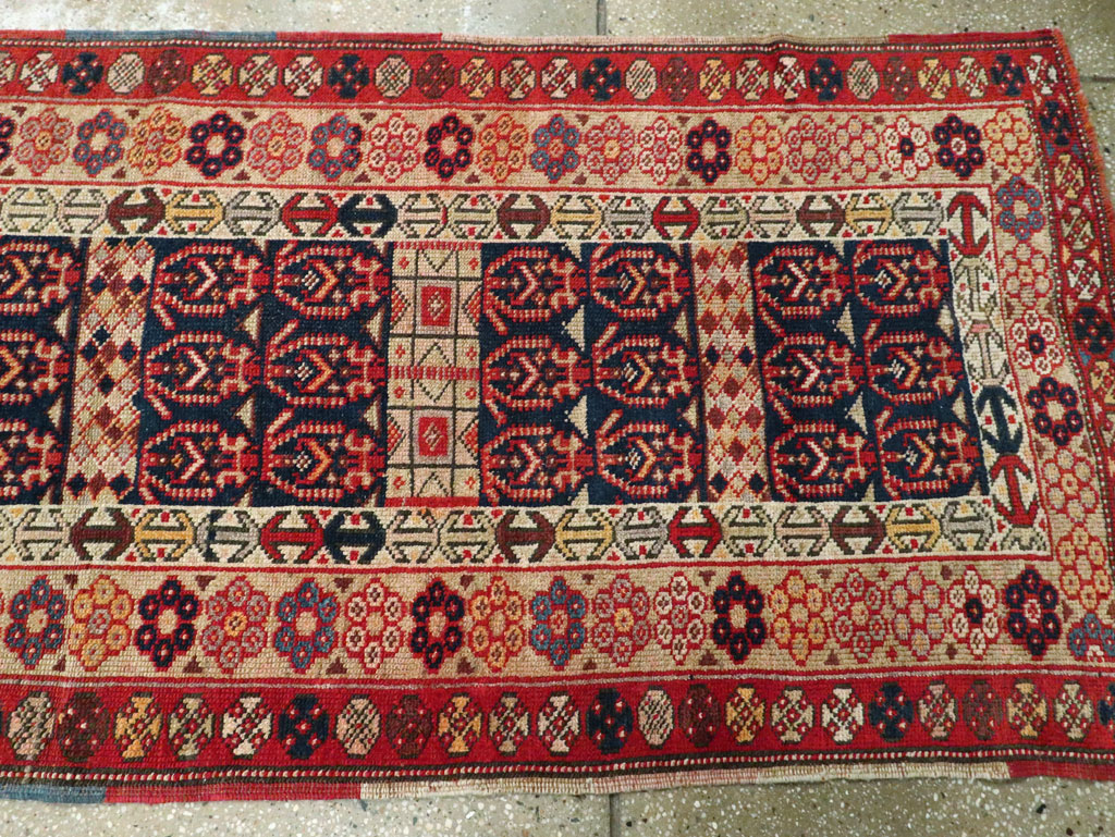 Antique Persian Northwest Long Runner, No.18912 - Staging