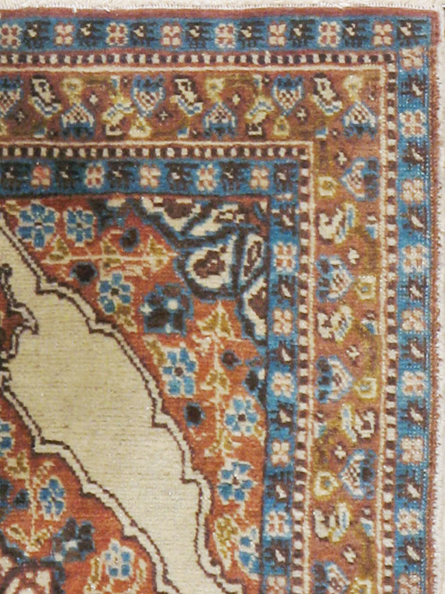 Antique Persian Tabriz Hagi Jalili Rug, No.18913 - Staging