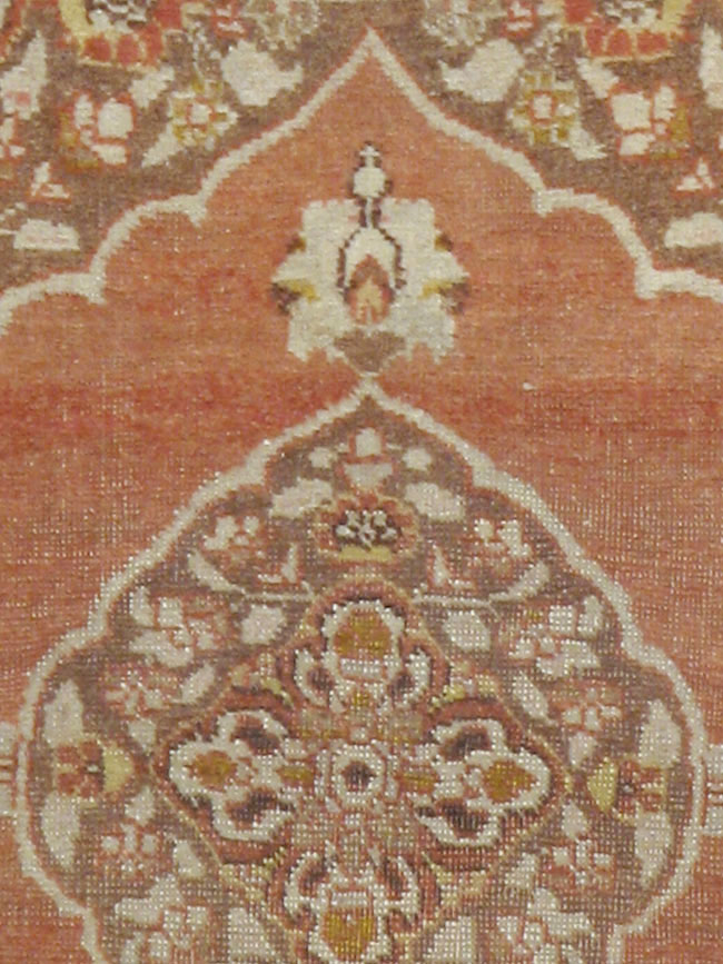 Antique Persian Tabriz Rug, No.18914 - Staging