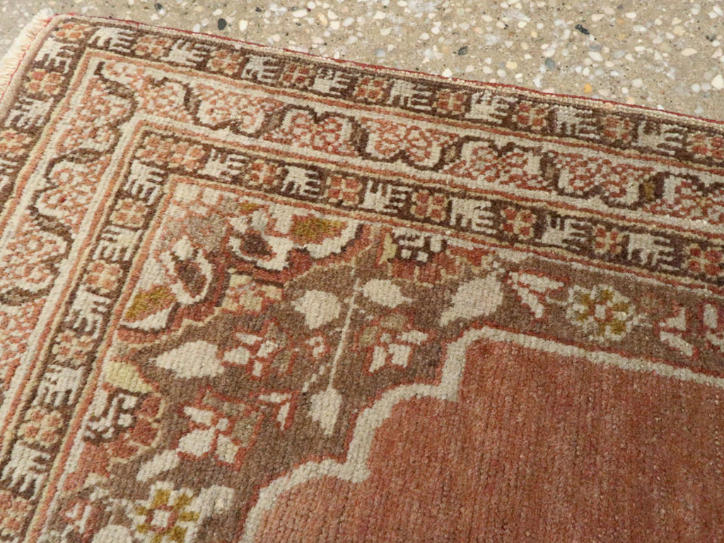 Antique Persian Tabriz Rug, No.18914 - Staging