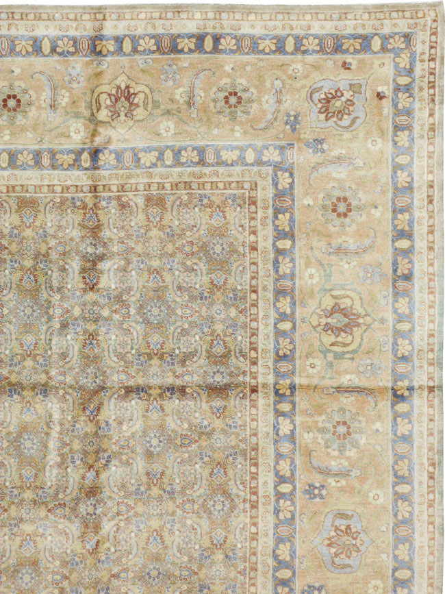 Antique Persian Tabriz Carpet, No.18926 - Staging