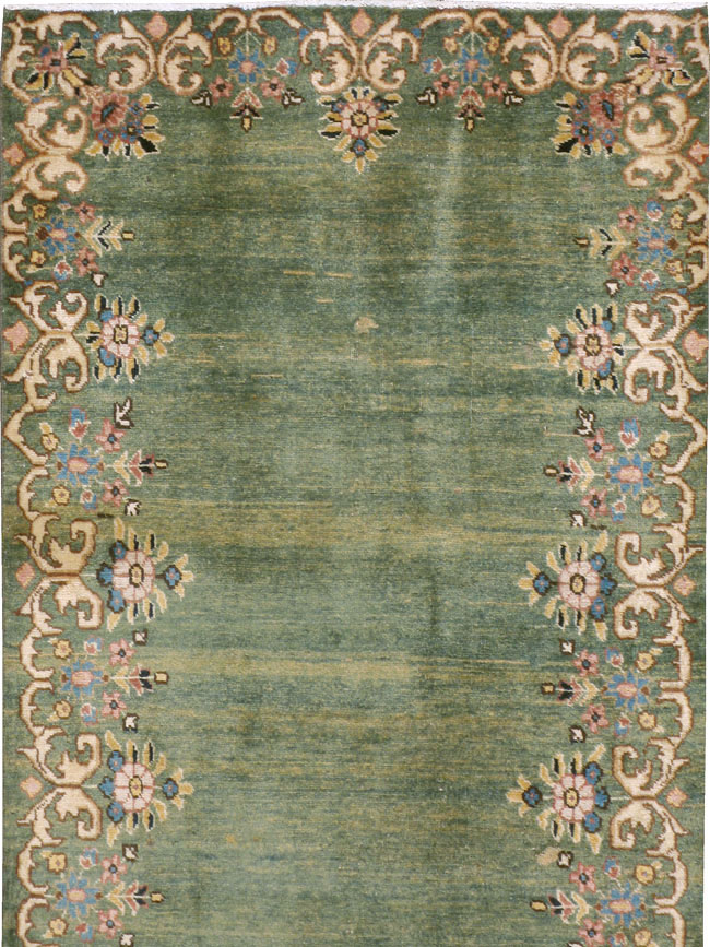 Vintage Persian Tabriz Runner, No.18934 - Staging