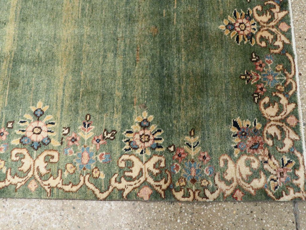 Vintage Persian Tabriz Runner, No.18934 - Staging