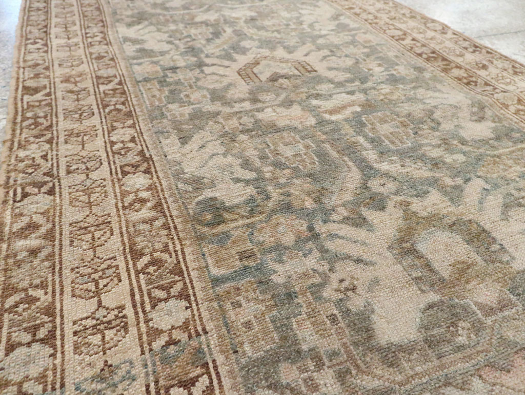 Vintage Persian Malayer Runner, No.18938 - Staging