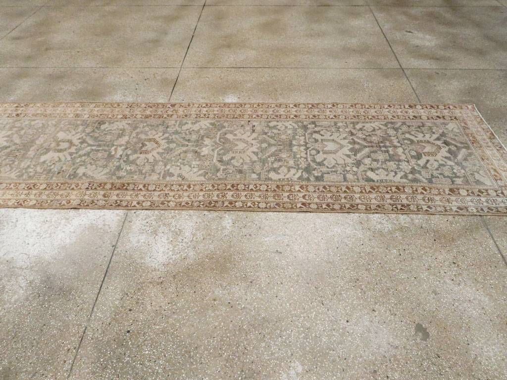 Vintage Persian Malayer Runner, No.18938 - Staging