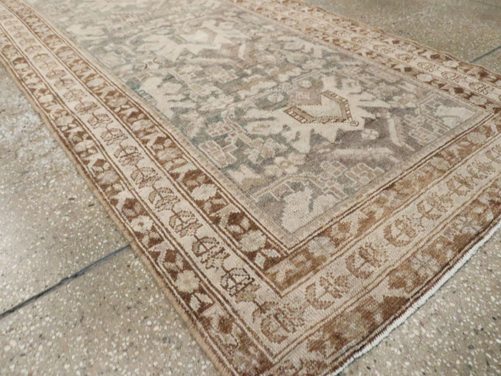 Vintage Persian Malayer Runner, No.18938 - Staging
